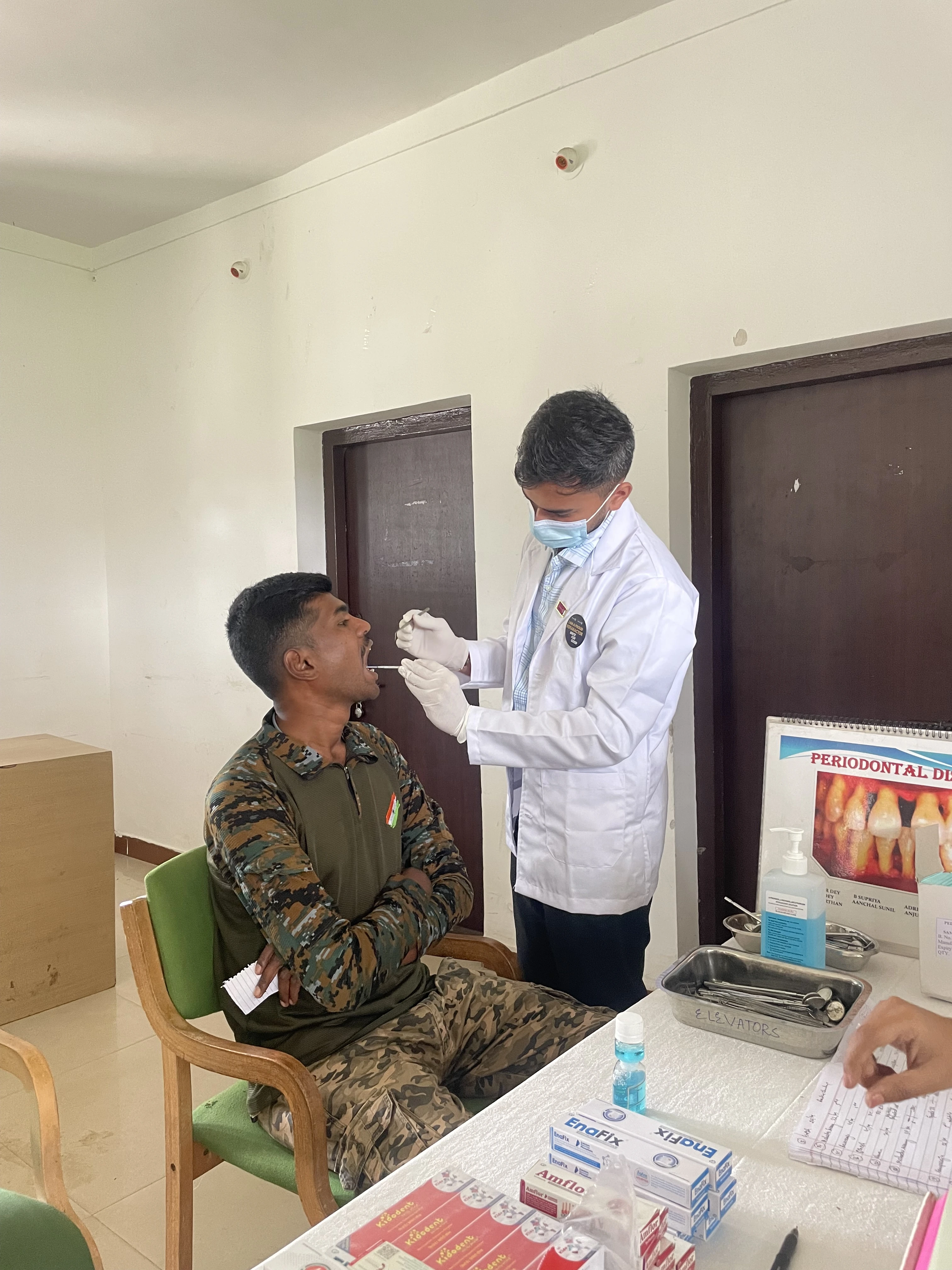Smile Please dental and hygiene camp